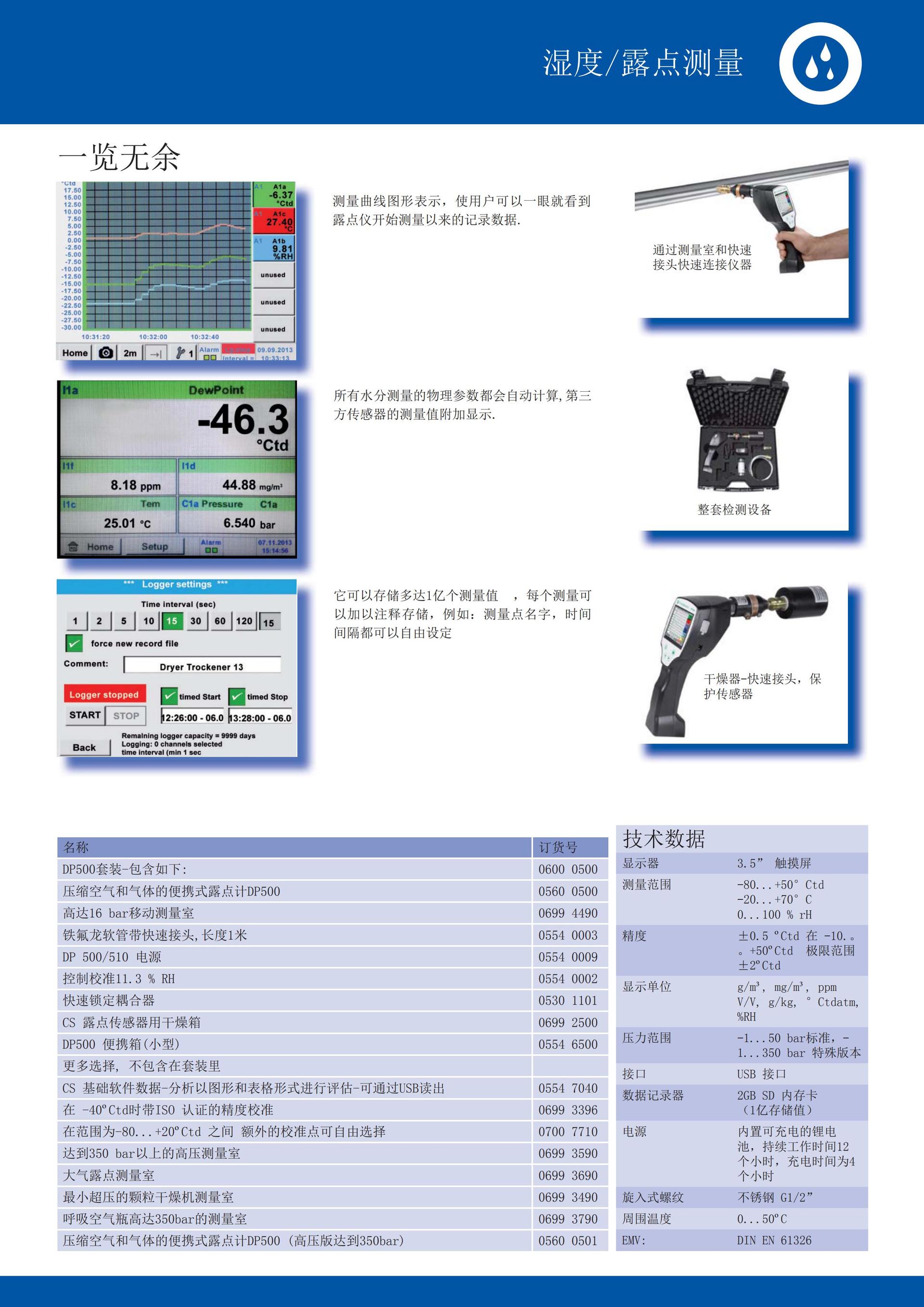 DP300便攜式露點儀